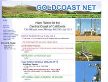 Tablet Screenshot of goldcoastnet.com